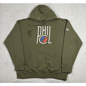 Grateful Dead Hoodie Mens XL Phil Lesh Sacred Rose Sec 119 Band Logo Sweatshirt